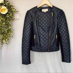 Michael Kors leather jacket size S
